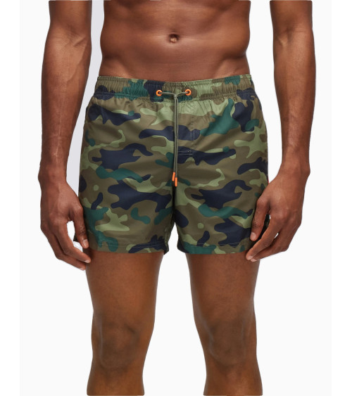 SUNDEK CAMOU BOARDSHORTCOLOR VINT. DEEP FOREST 53