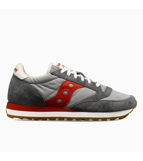 Saucony Jazz 8 Grigio Rosso - Comfort e Stile senza compromessi