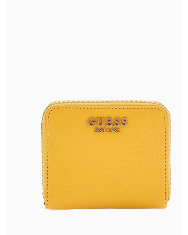 **Meta Title**: Trendy Yellow Guess Wallet - Chic Zip Design