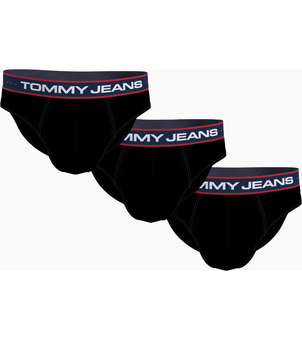 Tommy Hilfiger 3P Briefs - Stylish Black Underwear for Men