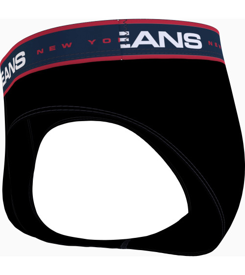 Tommy Hilfiger Herren Slip 3er Pack - Schwarz 3 Stück