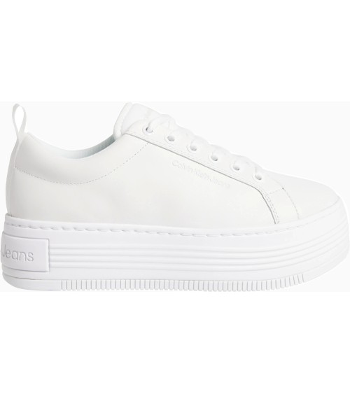 Calvin Klein Sneakers Cuir Plateforme Femme - Comfort e Stile!