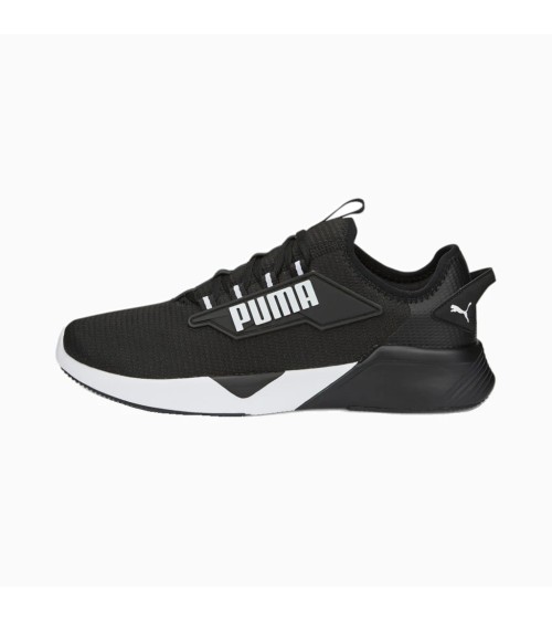 PUMA UNISEX ADULTS' SPORT SHOES RETALIATE 2 ROAD RUNNING SHOES, PUMA BLACK-PUMA WHITE, 42.5