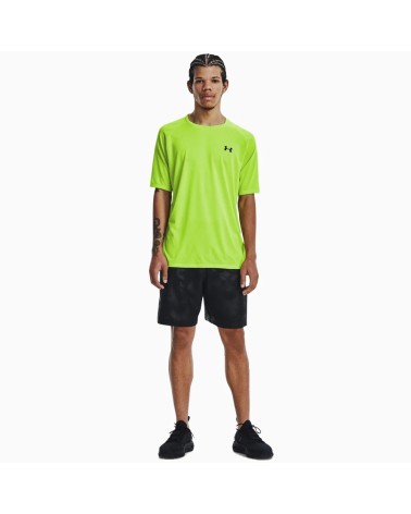 Short UA Homme Noir - Woven Emboss - Sport & Training