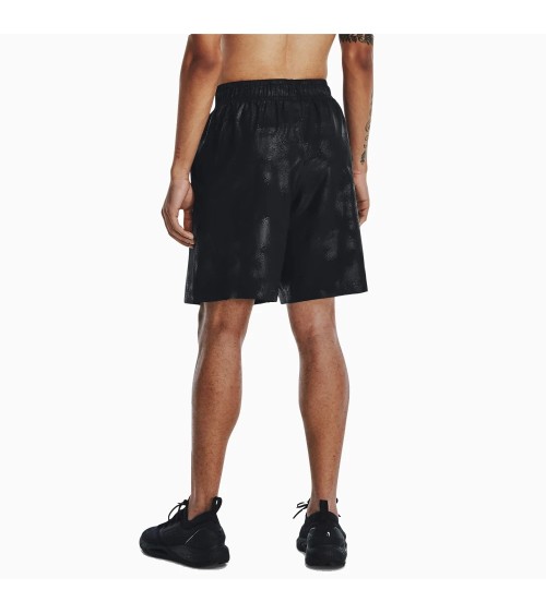 Under Armour UA Woven Emboss Shorts Herren Schwarz | Atmungsaktiv