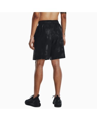 Under Armour UA Woven Emboss Shorts Herren Schwarz | Atmungsaktiv