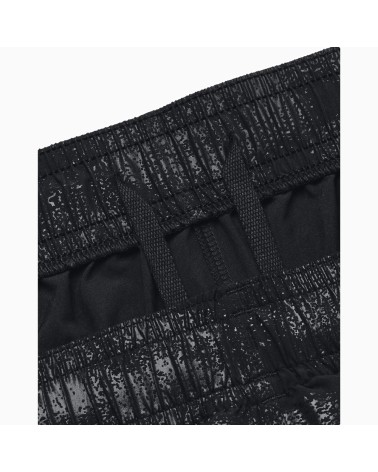 Short UA Homme Noir - Woven Emboss - Sport & Training