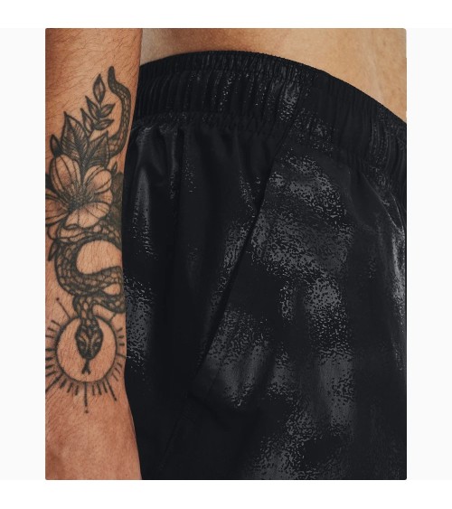 Under Armour UA Woven Emboss Shorts Herren Schwarz | Atmungsaktiv