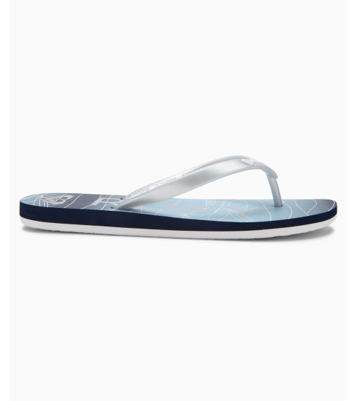 ROXY TAHITI, SANDALI DONNA, NAVY BLUE WHITE, 36 EU