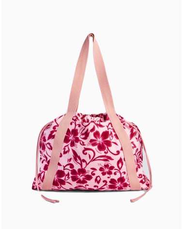 SUNDEK AVA NYLON BAG WITH CANVAS HANDLE