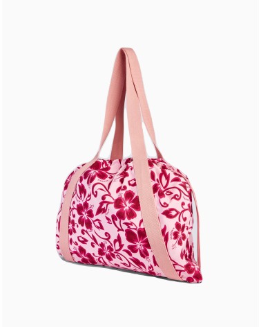 SUNDEK AVA NYLON BAG WITH CANVAS HANDLE