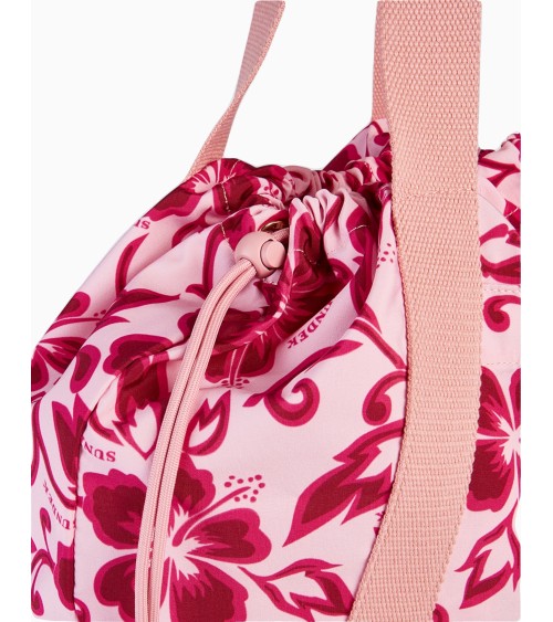 SUNDEK AVA NYLON BAG WITH CANVAS HANDLE