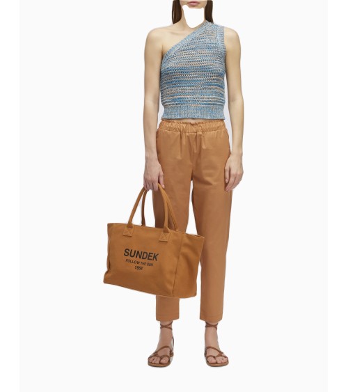 SUNDEK TOTE BAG NERO AW832ABCV500_NERO_U