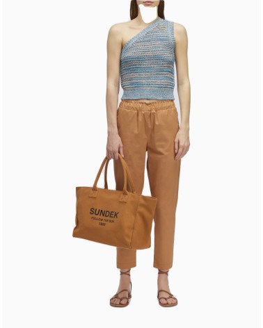 SUNDEK TOTE BAG NERO AW832ABCV500_NERO_U