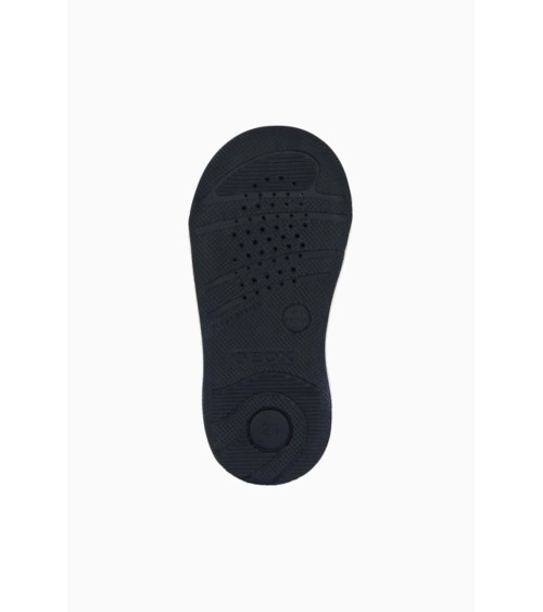 GEOX B NEW FLICK BOY, SCARPE DA GINNASTICA BIMBO 0-24, BIANCO NERO, 20 EU