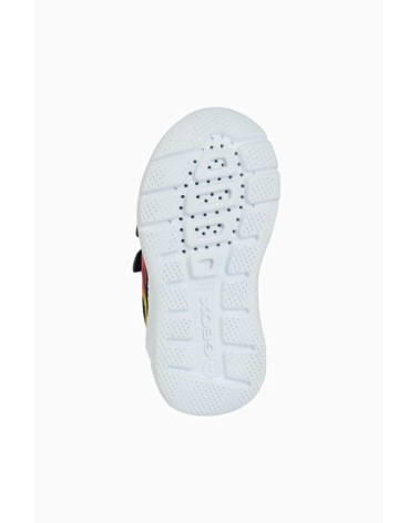 GEOX B SPRINTYE BOY, SCARPE DA GINNASTICA, NAVY YELLOW, 20 EU