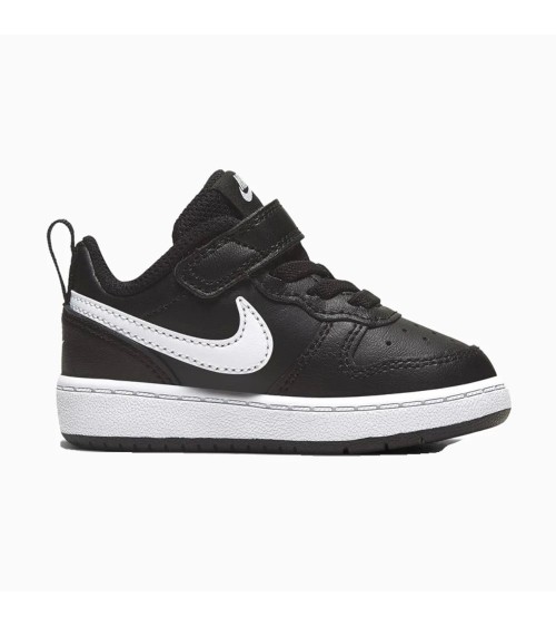 NIKE COURT BOROUGH LOW 2 (TDV), SCARPE DA GINNASTICA, BLACK/WHITE, 19.5 EU