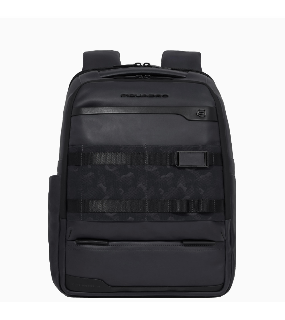 PIQUADRO ZAINO MEDIO IN PELLE_PC 14''