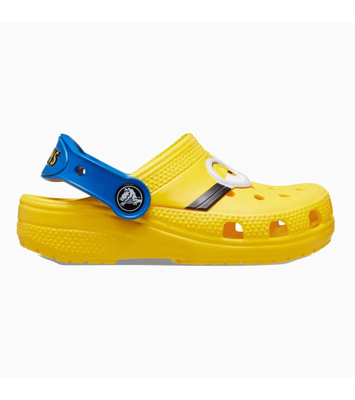 CROCS UNISEX BAMBINO FL CLASSIC IA M MINIONSCLOG T ZOCCOLO, GIALLO, 19 EU
