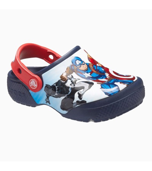 CROCS FL AVENGERS PATCH CLOG T - ZOCCOLI, NAVY,