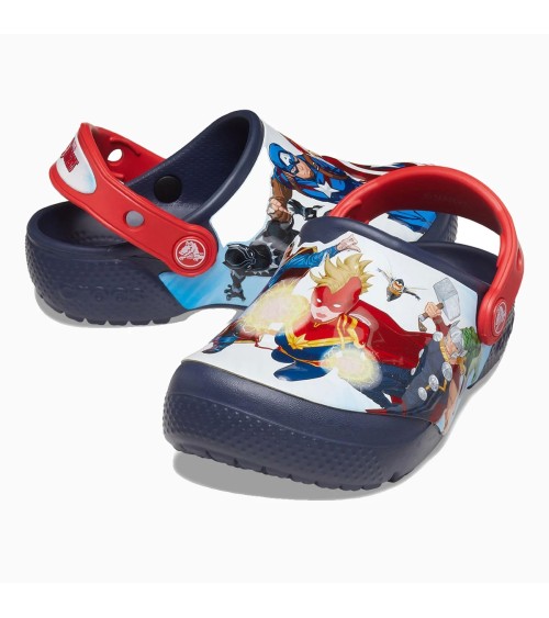 CROCS FL AVENGERS PATCH CLOG T - ZOCCOLI, NAVY,