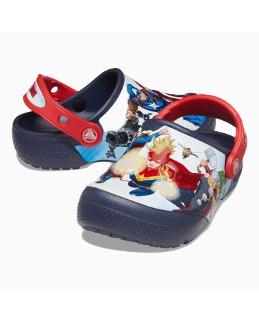 CROCS FL AVENGERS PATCH CLOG T - ZOCCOLI, NAVY,