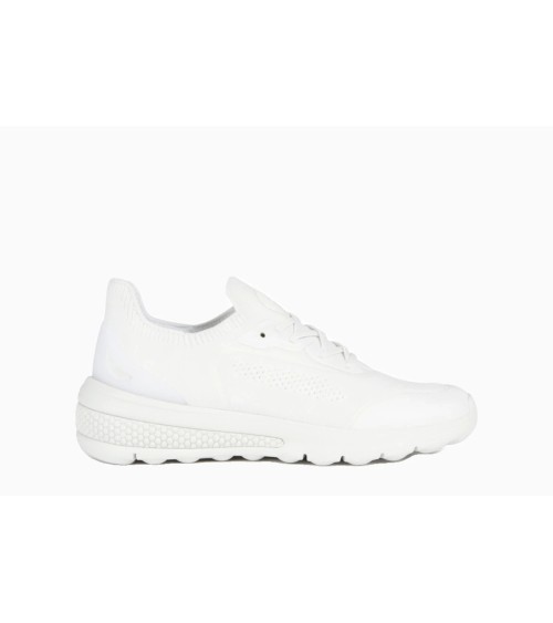 GEOX D SPHERICA ACTIF, SCARPE DA GINNASTICA DONNA, BIANCO, 36 EU