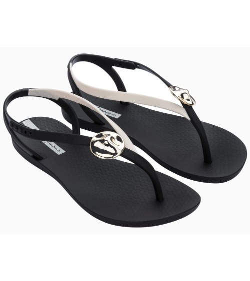 IPANEMA CLASS ELEGANCE PER DONNA, COLORE NERO BEIGE TAGLIA 35.5 EU