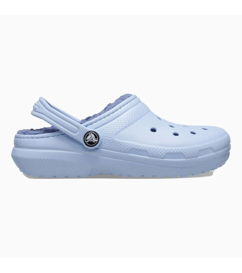 CROCS ZOCCOLI FODERATI CLASSICI UNISEX DA BAMBINO, CALCITE BLU, 10 TODDLER