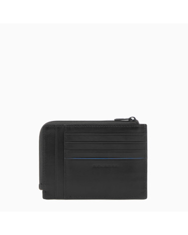 Piquadro Blue Square: Porte-cartes RFID cuir - Achetez en ligne!