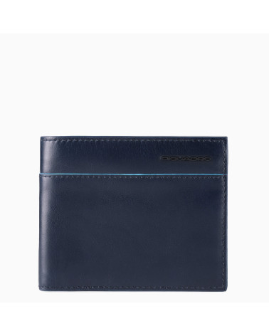 PIQUADRO Blue Square Men's Wallet RFID Leather - Shop Now!