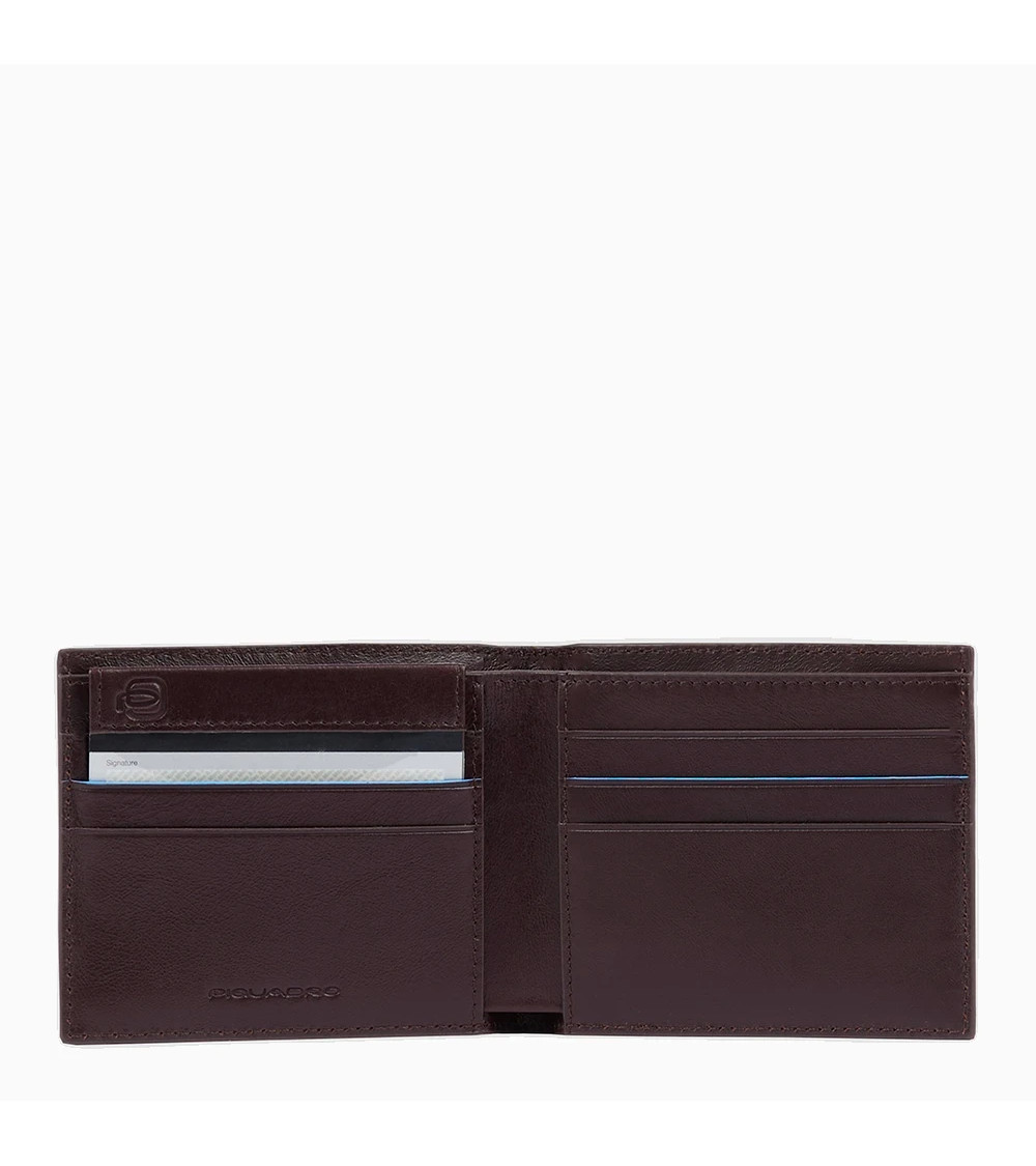 PIQUADRO Blue Square Men's Wallet RFID Leather - Shop Now!