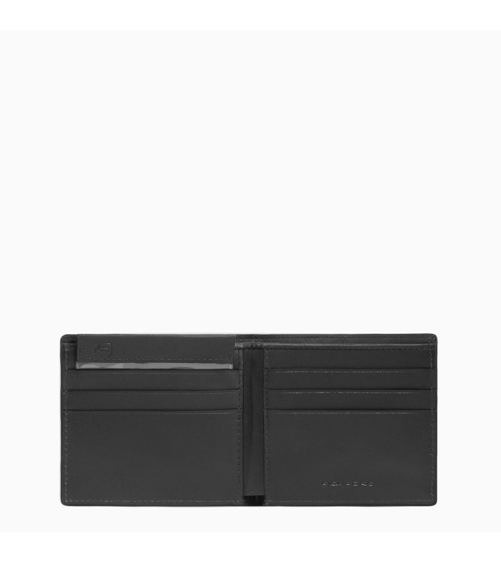 Piquadro Wallet PU3891FXPR - Slim Leather Card Holder