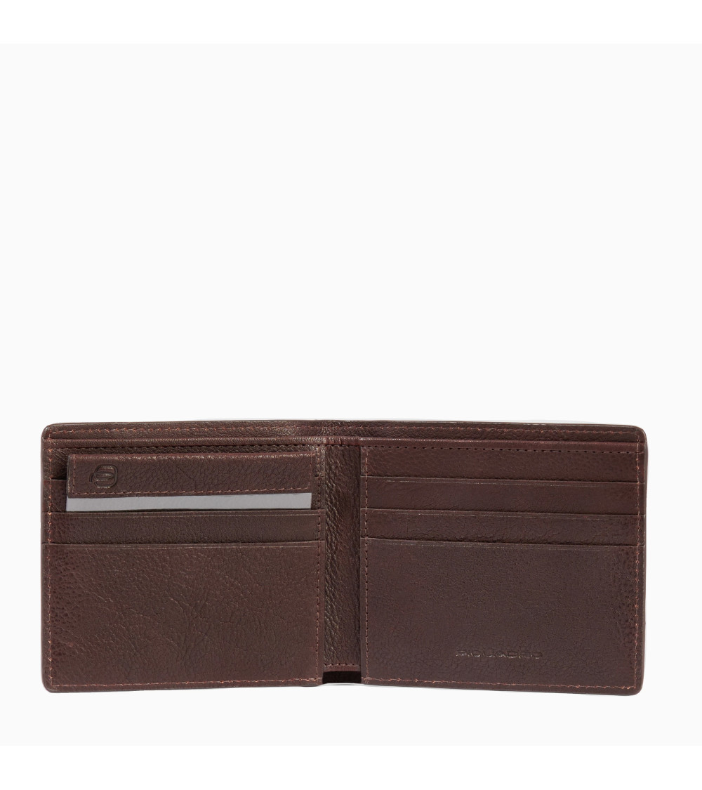 Piquadro Portefeuille Homme Compact Noir