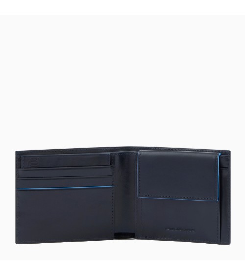 Piquadro Blue Square Men's Wallet - RFID Protection - Shop Now!