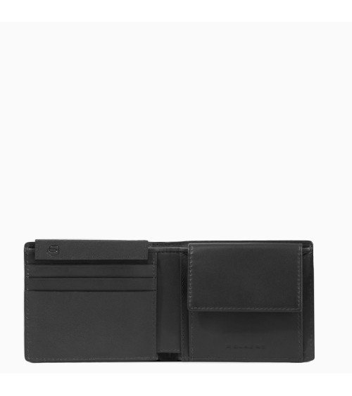 Piquadro Portafoglio Uomo Pelle | Portamonete Compatto