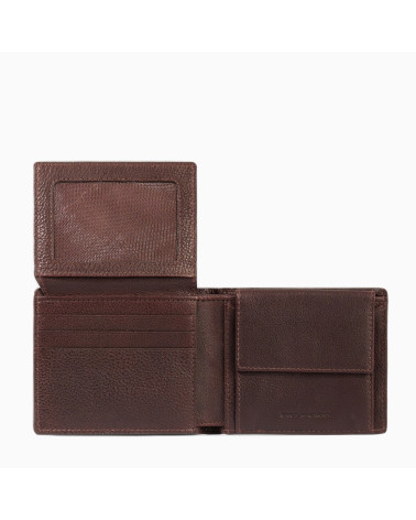 Piquadro Leather Wallet - Compact Card Holder | Official
