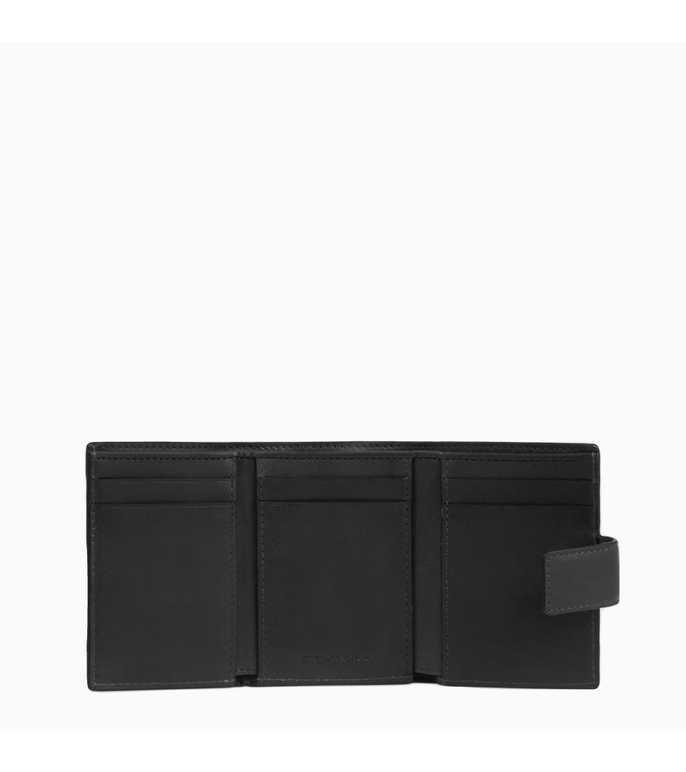 Piquadro Leather Wallet | Slim Vertical Wallet | Shop Now