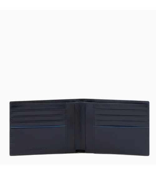 PIQUADRO Blue Square Men's Wallet RFID Leather - Shop Now!