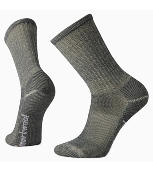 SMARTWOOL HIKE CLASSIC EDITION CHAUSSETTES  COUSSIN LÉGER, CALZINI CON CUSCINO LEGGERO HIKE CLASSIC EDITION DONNA, LIGHT GRAY,