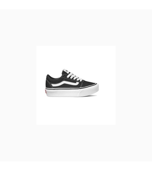 VANS MY WARD PLATFORM (CANVAS) BLACK/WHITE