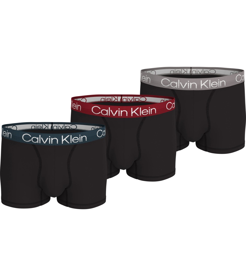 Calvin Klein Homme : Lot de 3 Boxers Chics et Confortables