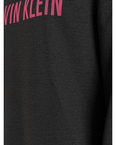 Sweat à capuche Calvin Klein noir & rose homme | CK