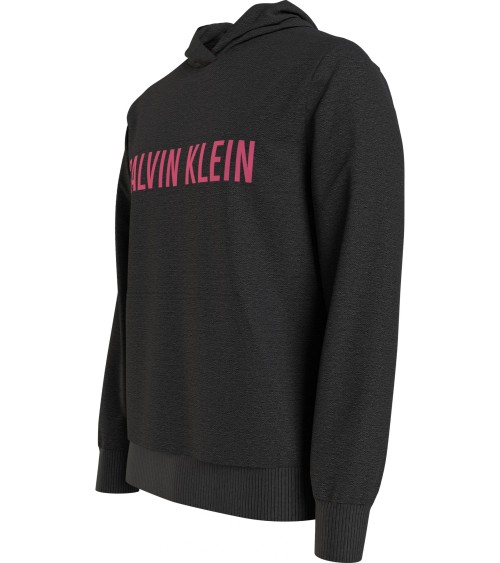 Calvin Klein Felpa con Cappuccio Uomo | Nera & Rosa | 000NM1966E