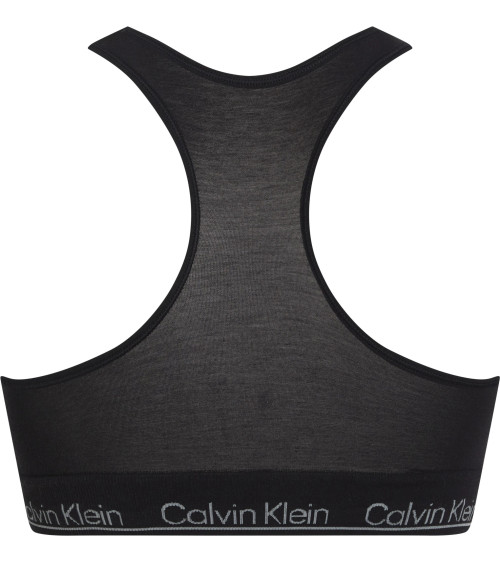 Bralette Calvin Klein Negra Mujer | Online