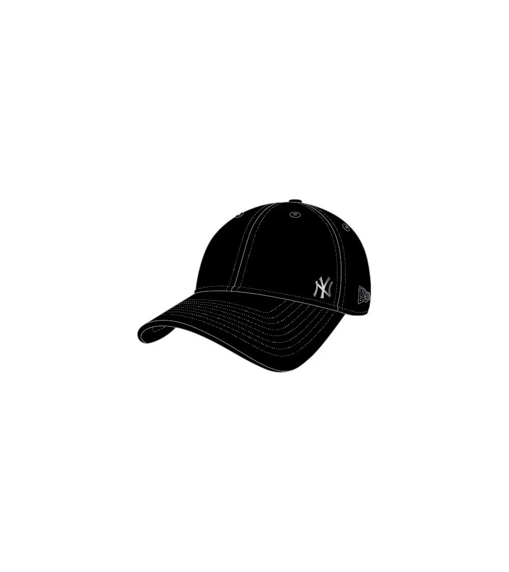 NEW ERA MLB FLAWLESS LOGO BASIC 940 NEYYAN BLK