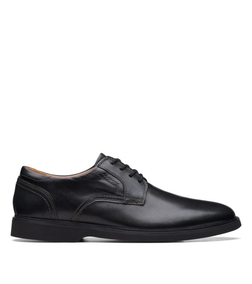 CLARKS MALWOOD LACE, OXFORD UOMO, PELLE NERA, 40 EU