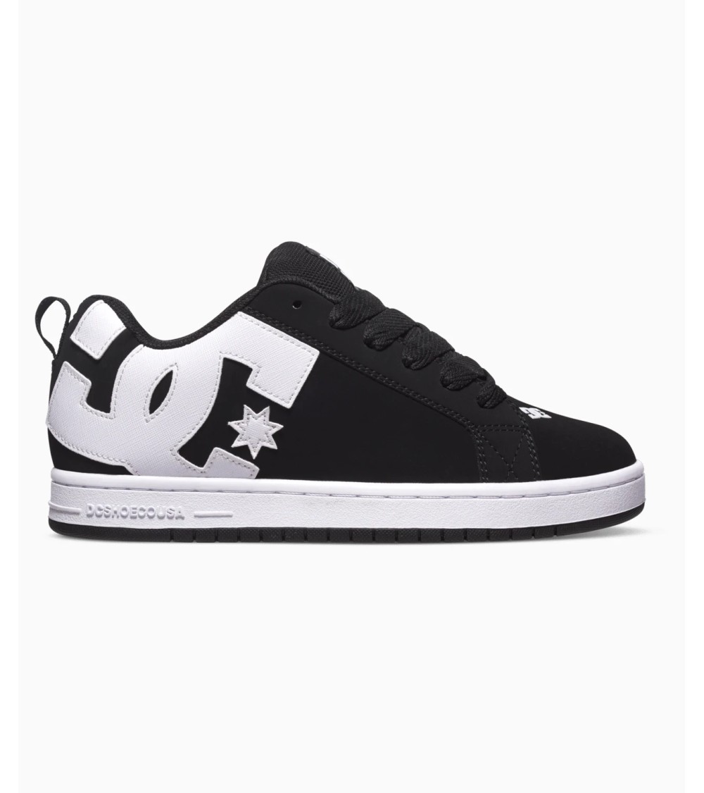 DC SHOES COURT GRAFFIK - WHITE/LIME/TURQUOISE