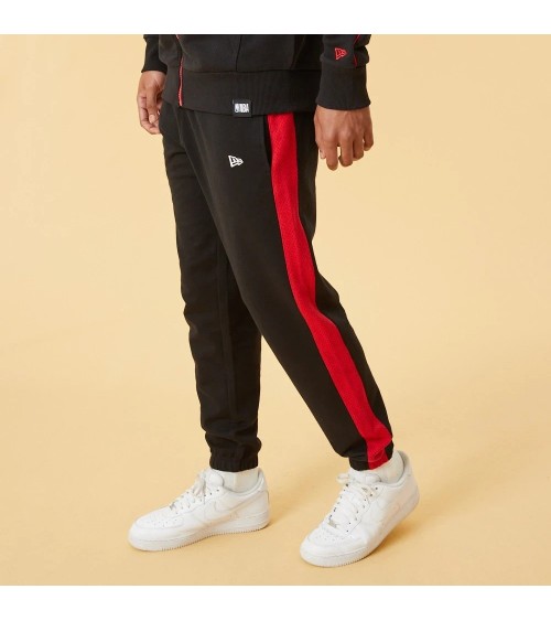 NEW ERA NBA TEAM LOGO JOGGER CHIBUL BLK PANTALONI, NERO, XS UOMO