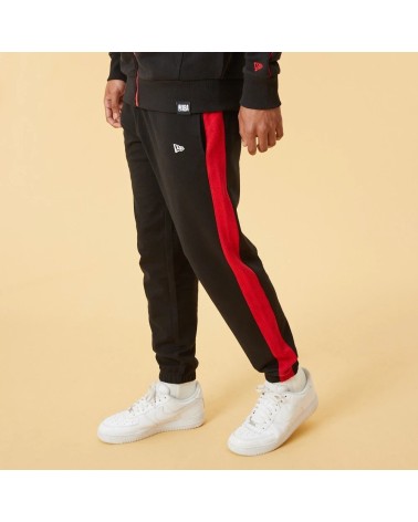 NEW ERA NBA TEAM LOGO JOGGER CHIBUL BLK PANTALONI, NERO, XS UOMO